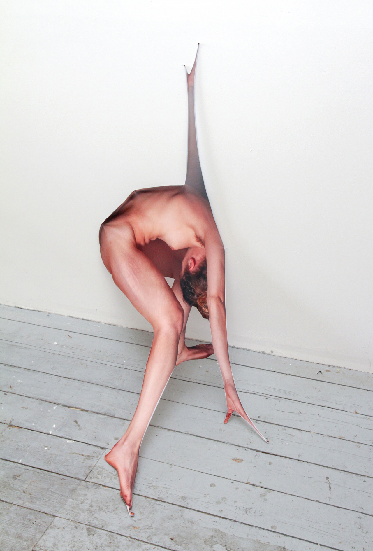 <em>STRETCH J</em> (2019), à l'atelier, Crédit Photo: Alix Marie