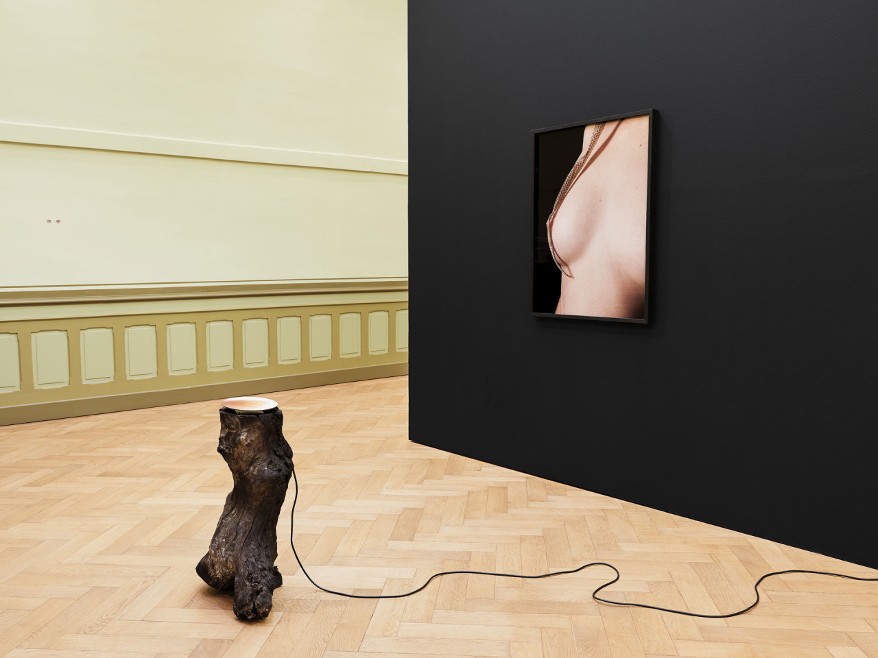 <em>Sucer La Nuit</em> (2019),<em> </em>exposition personnelle, Musée des Beaux Arts, Le Locle, Suisse, 2019 Crédit Photo: Samuel Zeller